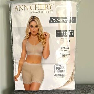 Ann Chery Tan Shapewear Powernet High-Waisted Set